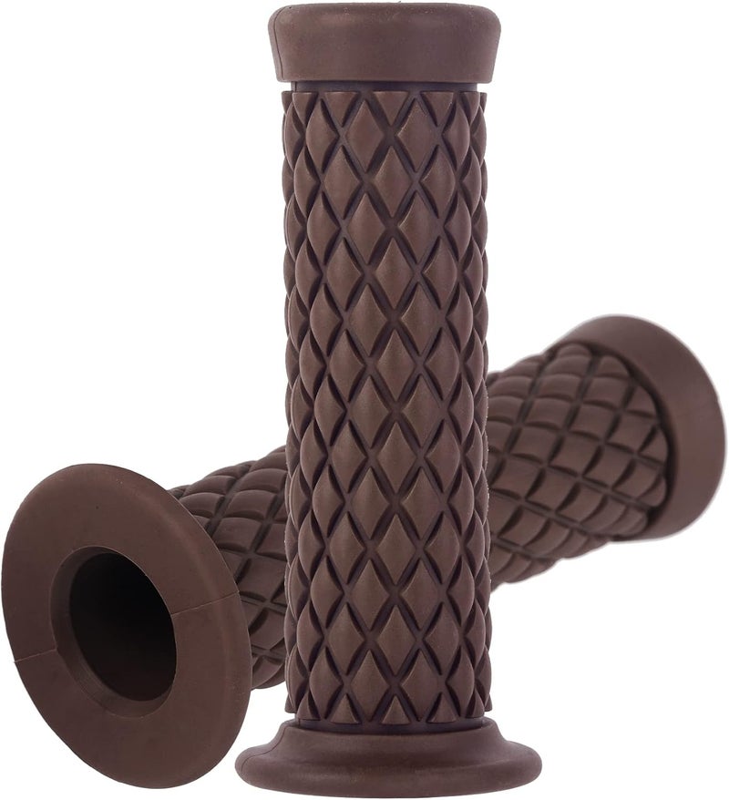 Coxotom Universal Motorcycle Handles Grips - Non Slip Rubber Motorcycle Grips for Harley Honda Yamaha Suzuki Kawasaki Dirt Bike - Image 1